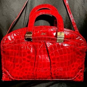 Gianni Bini Red Crossbody Purse